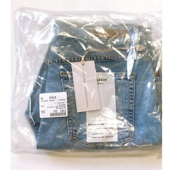NWT GRLFRND Super Hi-rise Karolina Jeans-In the Sky‎ wash Size 31 - Picture 13 of 13
